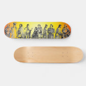 Historische kuststrook persoonlijk skateboard (Horizontaal)