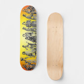 Historische kuststrook persoonlijk skateboard (Voorkant)