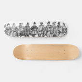 Historische kuststrook persoonlijk skateboard (Horizontaal)