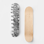 Historische kuststrook persoonlijk skateboard (Voorkant)