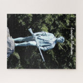 Historische Lexington Minuteman-standbeeld legpuzz Legpuzzel (Horizontaal)