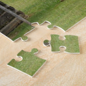 HISTORISCHE LOGBOEK IN DE BOSSEN JIGSAW PUZZLE LEGPUZZEL (Zijkant)