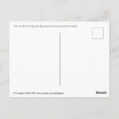 Historische Londense bus van koningin Elizabeth Ga Briefkaart (Achterkant)