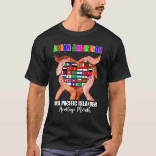 Historische maand Aziatische Amerikaanse en Pacifi T-shirt