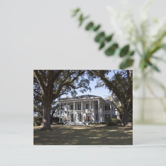 Historische Mansion in Mobile, Alabama Briefkaart (Staand voorkant)