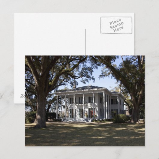 Historische Mansion in Mobile, Alabama Briefkaart (Voorkant / Achterkant)
