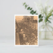 Historische Mardi Gras New Orleans 1925 foto Briefkaart (Staand voorkant)