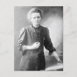 historische Marie Curie-foto Briefkaart