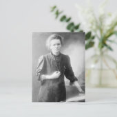 historische Marie Curie-foto Briefkaart (Staand voorkant)
