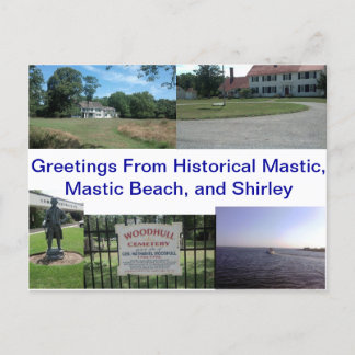Historische Mastiek, Mastisch strand en Shirley Briefkaart