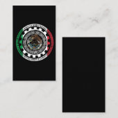 Historische Mexicaanse Aztec Mexico Maya Calendar Visitekaartje (Voorkant / Achterkant)