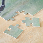 historische middeleeuwse ridders over paarden legpuzzel (Zijkant)