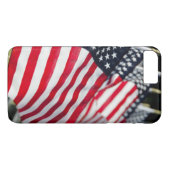 Historische militaire begraafplaats met vlaggen va Case-Mate iPhone case (Achterkant (Horizontaal))