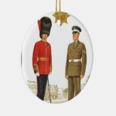 Historische militaire uniformen, coldstream Guards Keramisch Ornament (Rechts)
