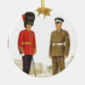 Historische militaire uniformen, coldstream Guards Keramisch Ornament (Voorkant)