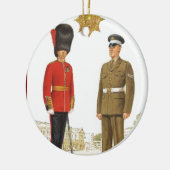 Historische militaire uniformen, coldstream Guards Keramisch Ornament (Links)