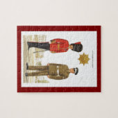 Historische militaire uniformen, coldstream Guards Legpuzzel (Horizontaal)