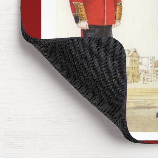 Historische militaire uniformen, coldstream Guards Muismat (Hoek)