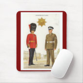 Historische militaire uniformen, coldstream Guards Muismat (Met muis)