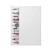 Historische Mode van Regency Historische Kunst - G Notitieblok (Linkerzijde)