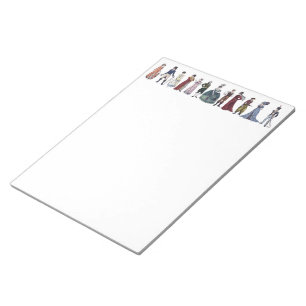 Historische Mode van Regency Historische Kunst - G Notitieblok