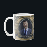 Historische Mok Bashar Al Assad<br><div class="desc">"Armieën zijn niet alleen voor delicten."</div>