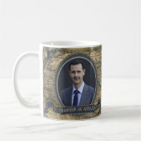 Historische Mok Bashar Al Assad