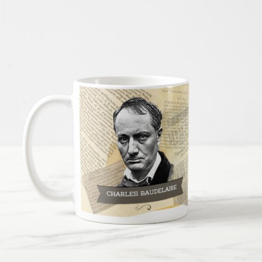 Historische Mok Charles Baudelaire (Links)