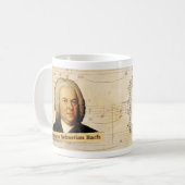 Historische Mok Johann Sebastian Bach (Voorkant links)