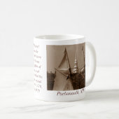 Historische Mok Portsmouth (Voorkant rechts)