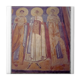 Historische muurschildering Romeinse kunst keramis Tegeltje