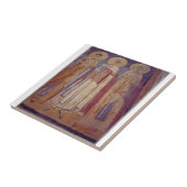 Historische muurschildering Romeinse kunst keramis Tegeltje (Zijkant)