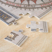 Historische Nautical Compass (1543) Legpuzzel (Zijkant)