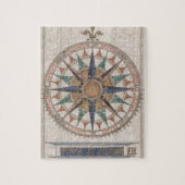 Historische Nautical Compass (1543) Legpuzzel (Verticaal)