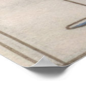 Historische Nautical Compass (1543) Poster (Hoek)