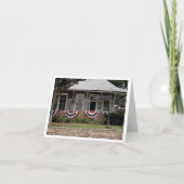 Historische Norcross Ga: Train Depot 3 juli Kaart (Voorkant)