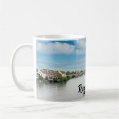 Historische oude binnenstad van Regensburg, Duitsl Koffiemok (Links)