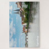 Historische oude binnenstad van Regensburg, Duitsl Legpuzzel (Verticaal)