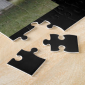 HISTORISCHE OUDE CHURCH VICTORIAANS HUIS JIGSAW PU LEGPUZZEL (Zijkant)