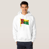 Historische oude Kaapverdische vlag Hoodie (Voorkant volledig)
