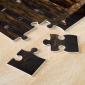 Historische Oude Molen en Waterrad Puzzel (Zijkant)