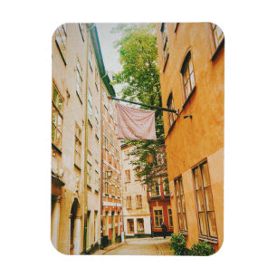 Historische oude stad, Gamla Stan, Stockholm, Zwed Magneet