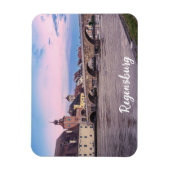 Historische oude stad in Regensburg, Duitsland Magneet (Verticaal)