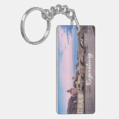 Historische oude stad in Regensburg, Duitsland Sleutelhanger (Voorkant Links)