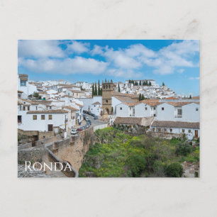 Historische oude stad in Ronda Andalusië, Spanje Briefkaart
