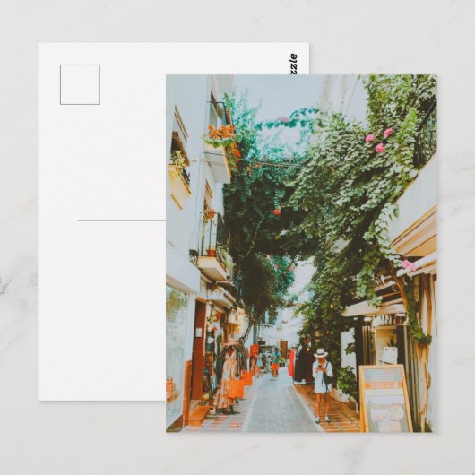Historische oude stad Marbella Briefkaart (Voorkant / Achterkant)