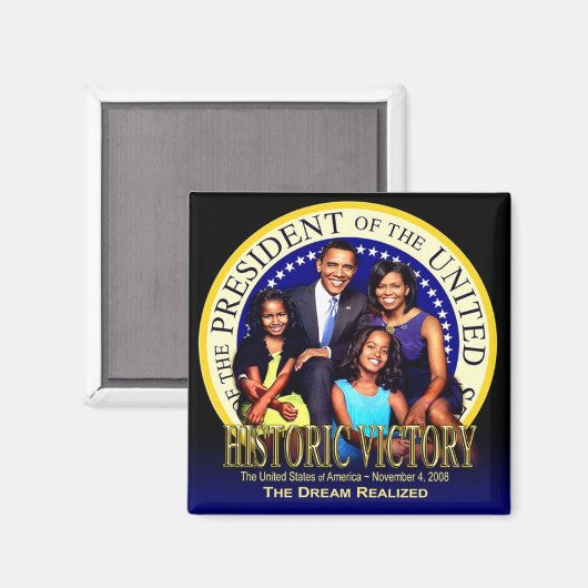 Historische overwinningsmagneet magneet (Voorkant / Achterkant)