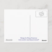 Historische Philadelphia-kolonist Briefkaart (Achterkant)