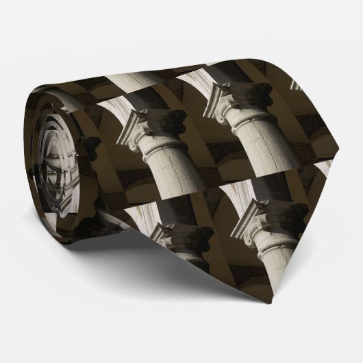 Historische pijler stropdas (Opgerold)