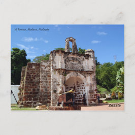 Historische plaats in Maleisië (A Famosa) Briefkaart